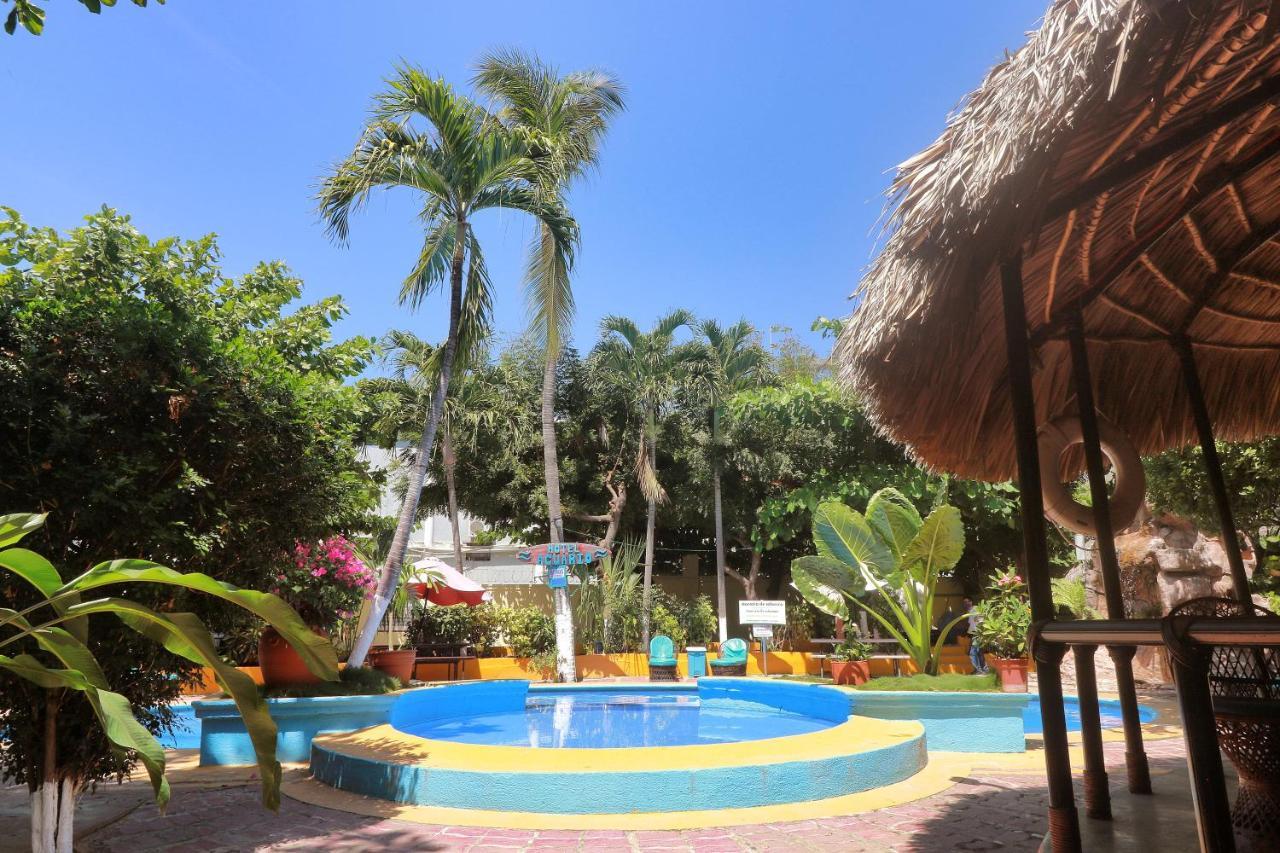 Hotel Bungalows Acuario بويرتو إسكونديدو المظهر الخارجي الصورة