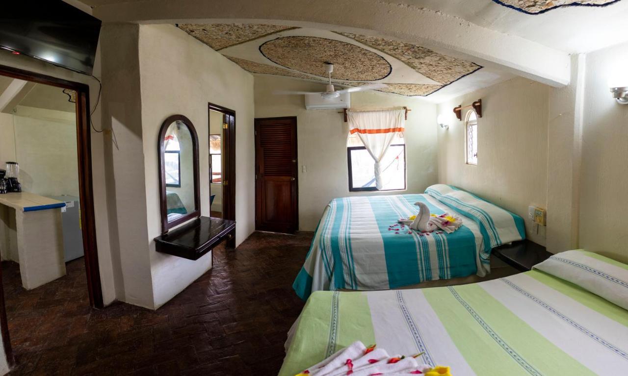 Hotel Bungalows Acuario بويرتو إسكونديدو المظهر الخارجي الصورة