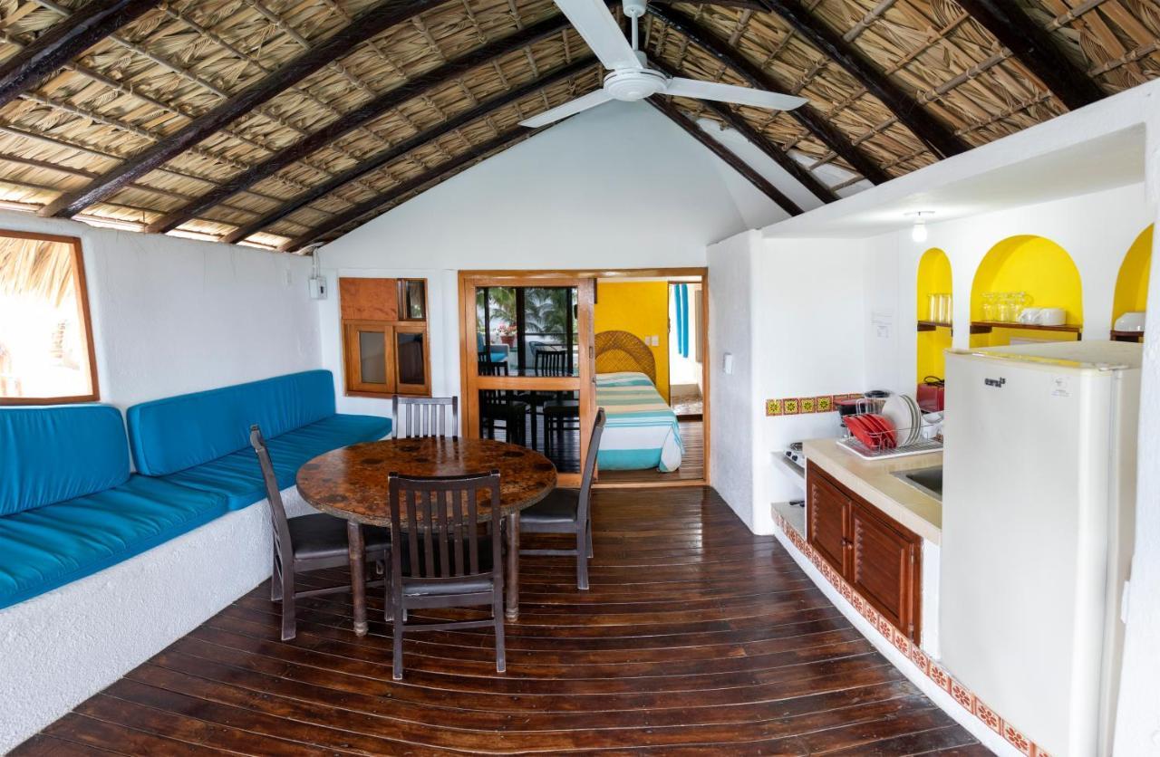 Hotel Bungalows Acuario بويرتو إسكونديدو المظهر الخارجي الصورة