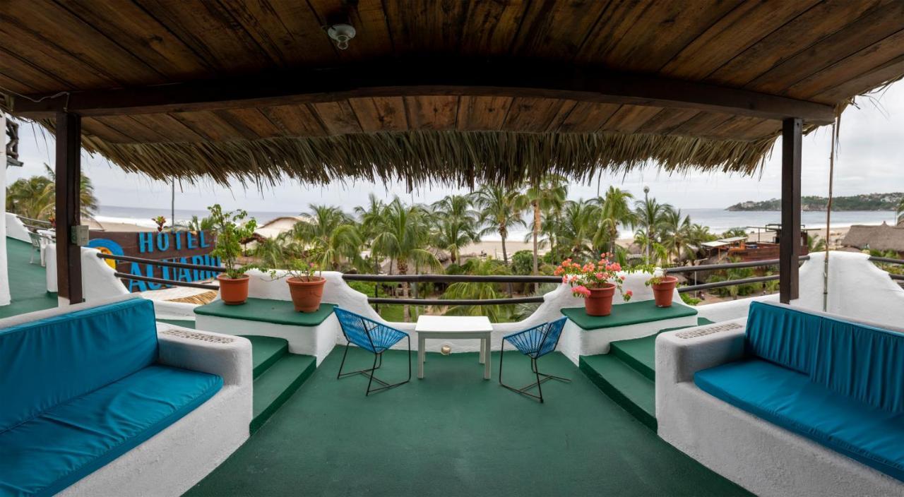 Hotel Bungalows Acuario بويرتو إسكونديدو المظهر الخارجي الصورة