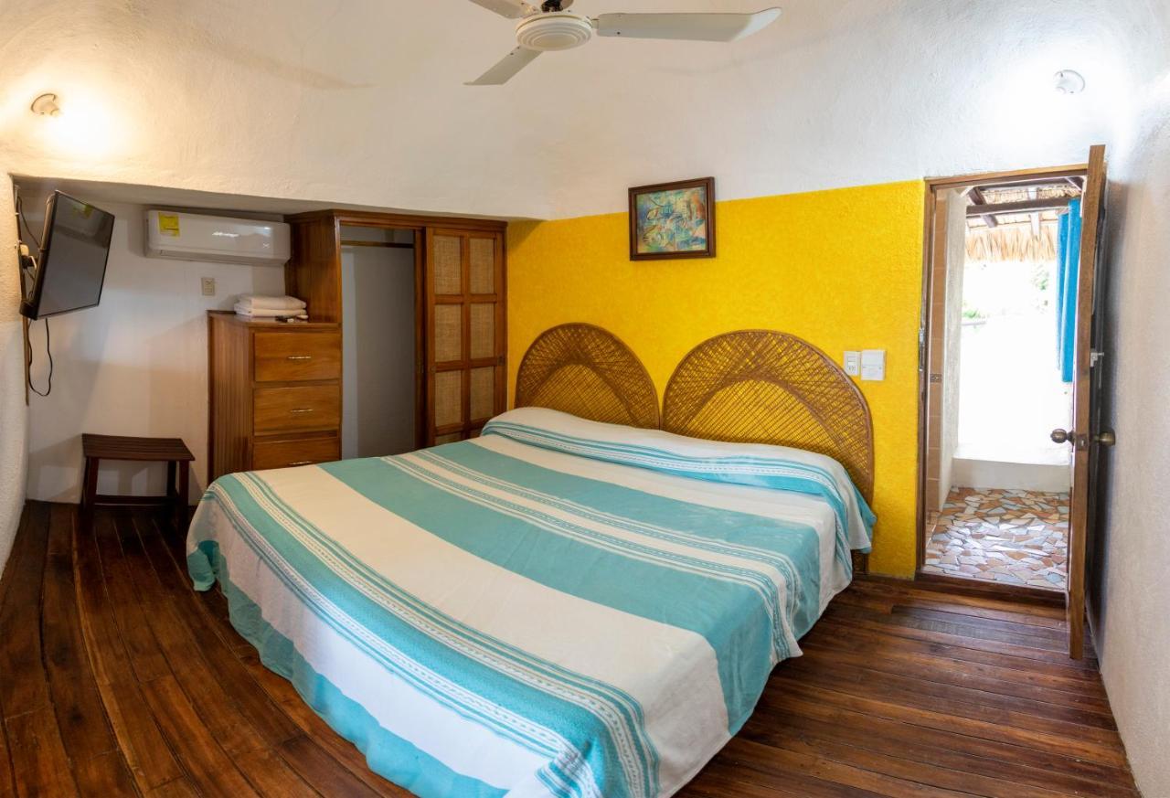 Hotel Bungalows Acuario بويرتو إسكونديدو المظهر الخارجي الصورة