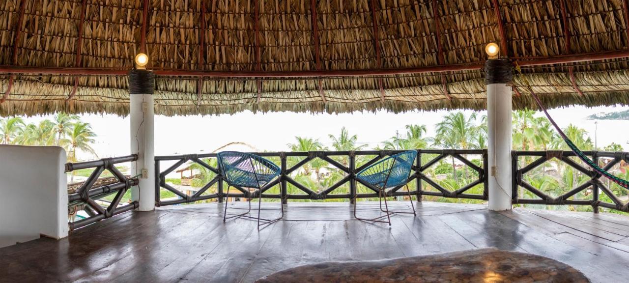 Hotel Bungalows Acuario بويرتو إسكونديدو المظهر الخارجي الصورة