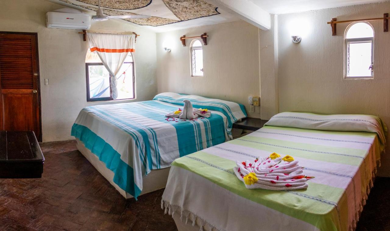 Hotel Bungalows Acuario بويرتو إسكونديدو المظهر الخارجي الصورة