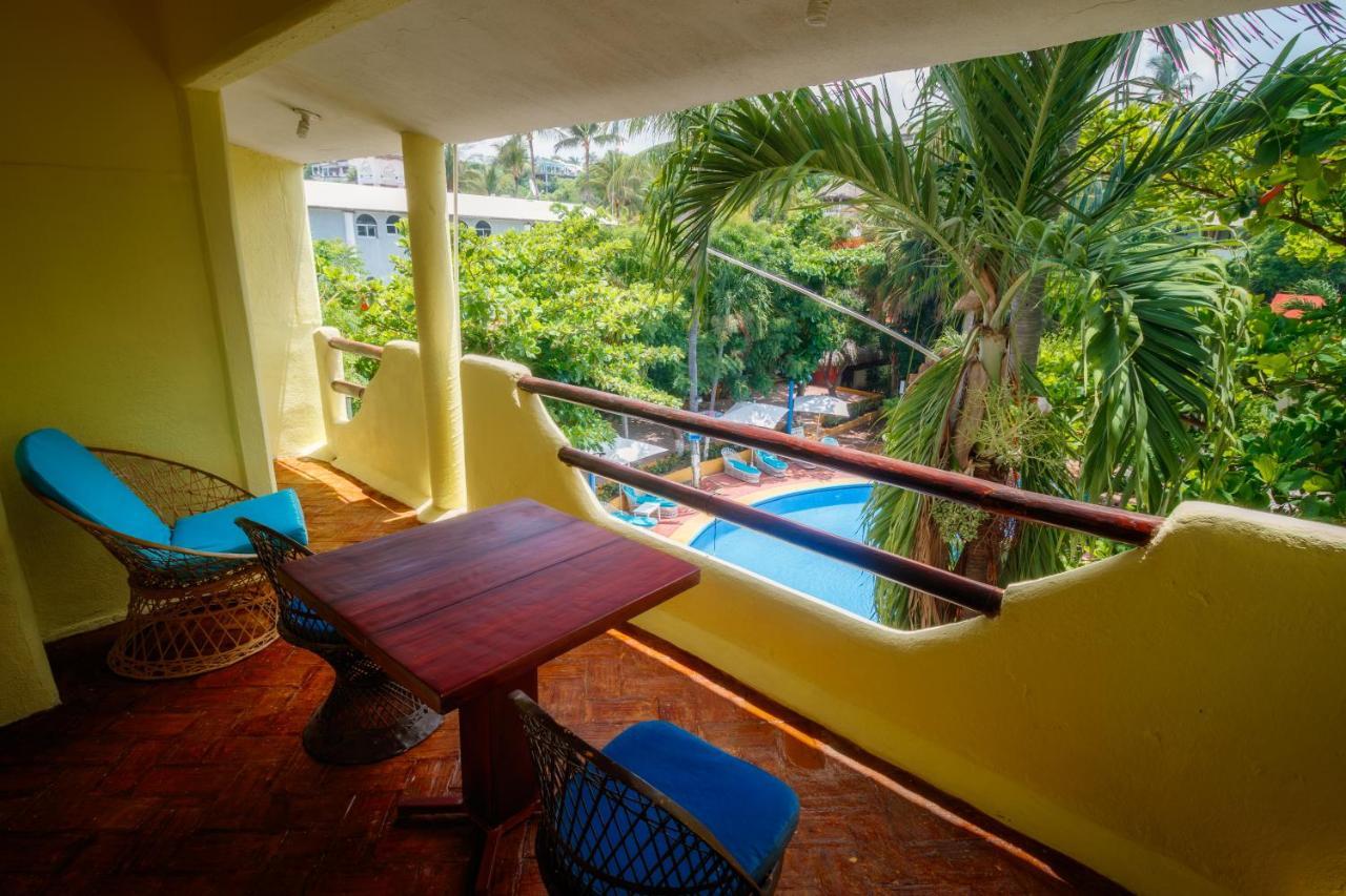 Hotel Bungalows Acuario بويرتو إسكونديدو المظهر الخارجي الصورة